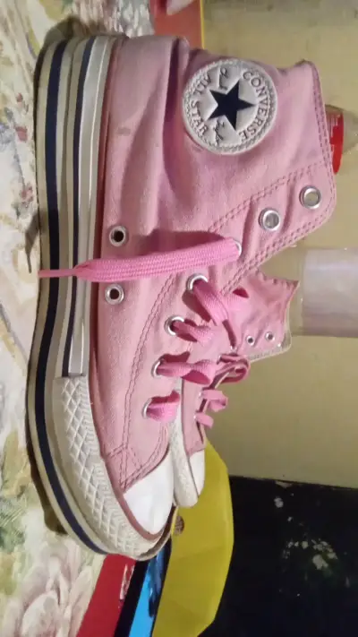 Zapatillas Converse All Star rosadas - miniatura 1