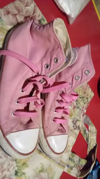 Zapatillas Converse All Star rosadas - miniatura 2