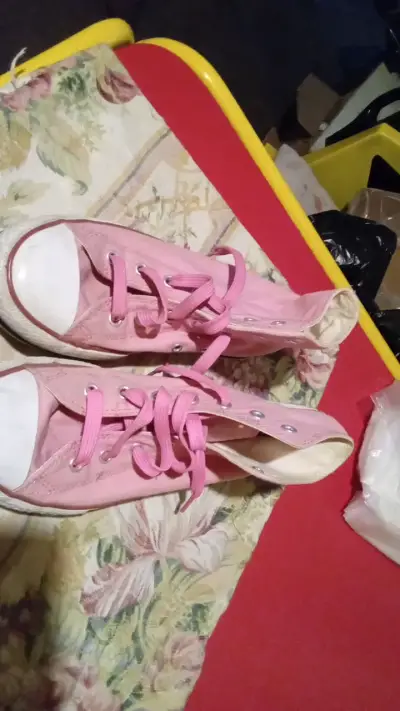 Zapatillas Converse All Star rosadas - miniatura 3