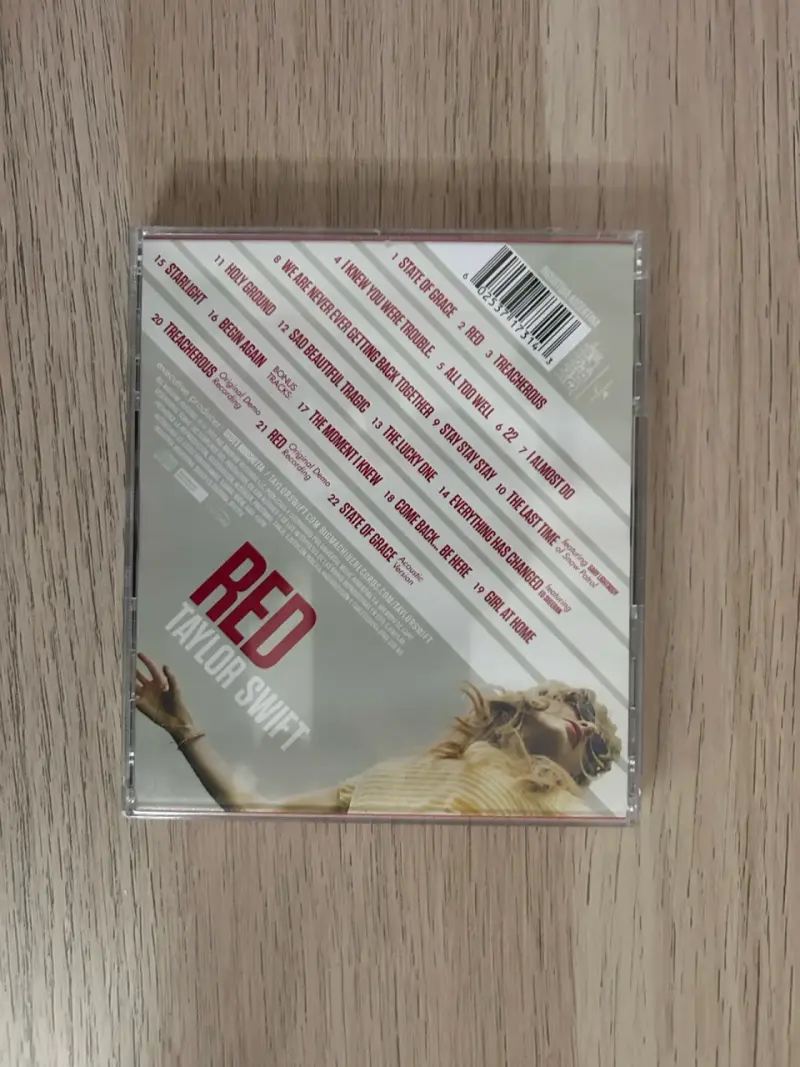 CD Taylor Swift Red original - 3