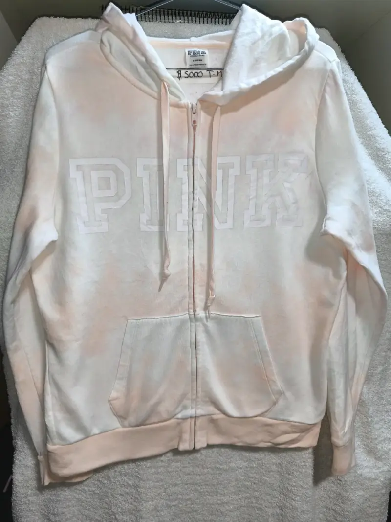 Chaqueta de lana gris con cuello de piel sintética - 5