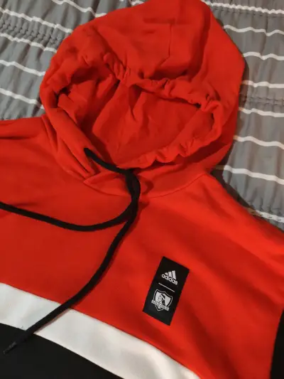 Polerón con capucha Adidas colo colo - miniatura 2