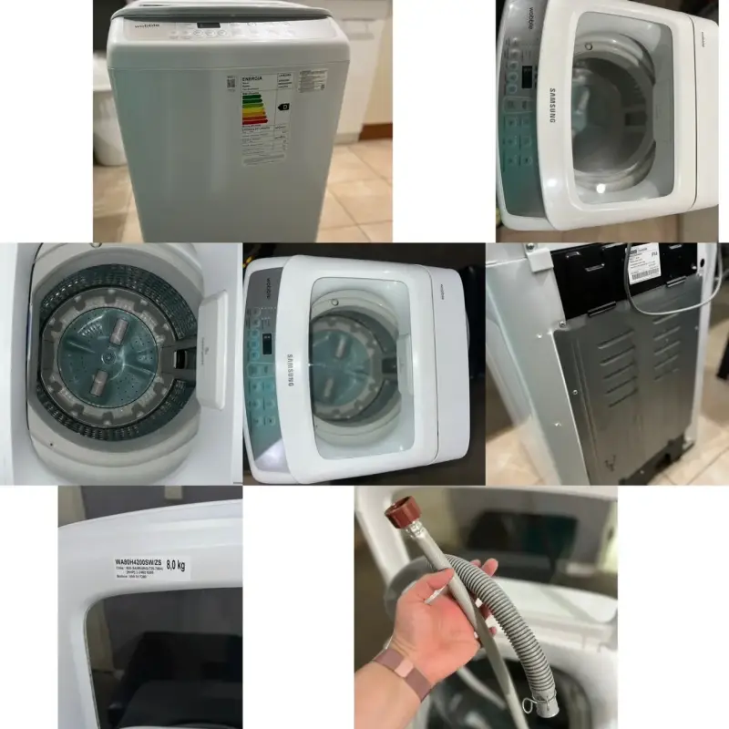 Lavadora Samsung 8 kg carga superior
