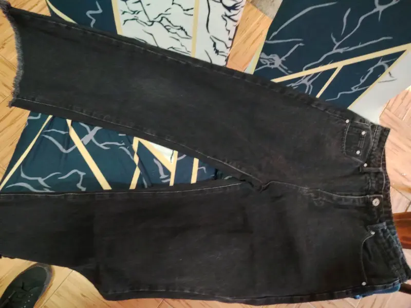 Lote de Jeans azul oscuro con diseño en bolsillo - 5