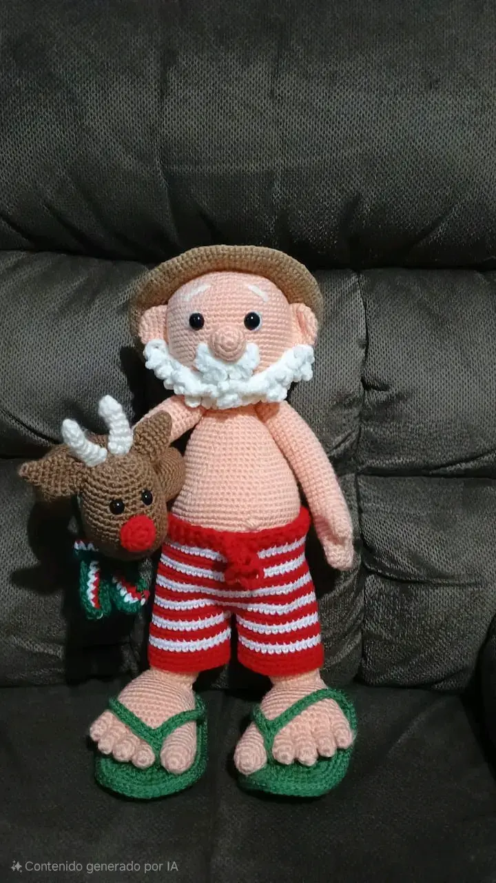 Muñecos amigurumi de vaqueros tejidos a mano - 3