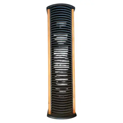 Torre organizadora de CDs de madera y plástico - miniatura 1