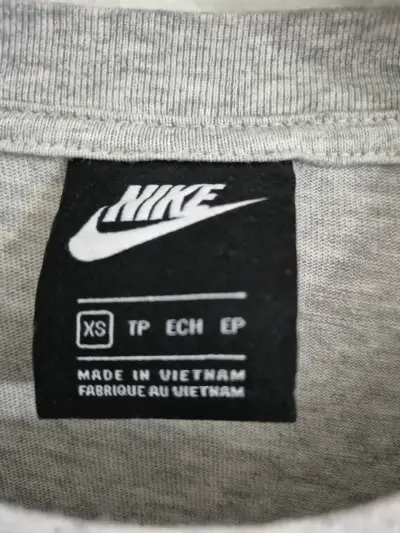 Polerón gris Nike para mujer XS - miniatura 2