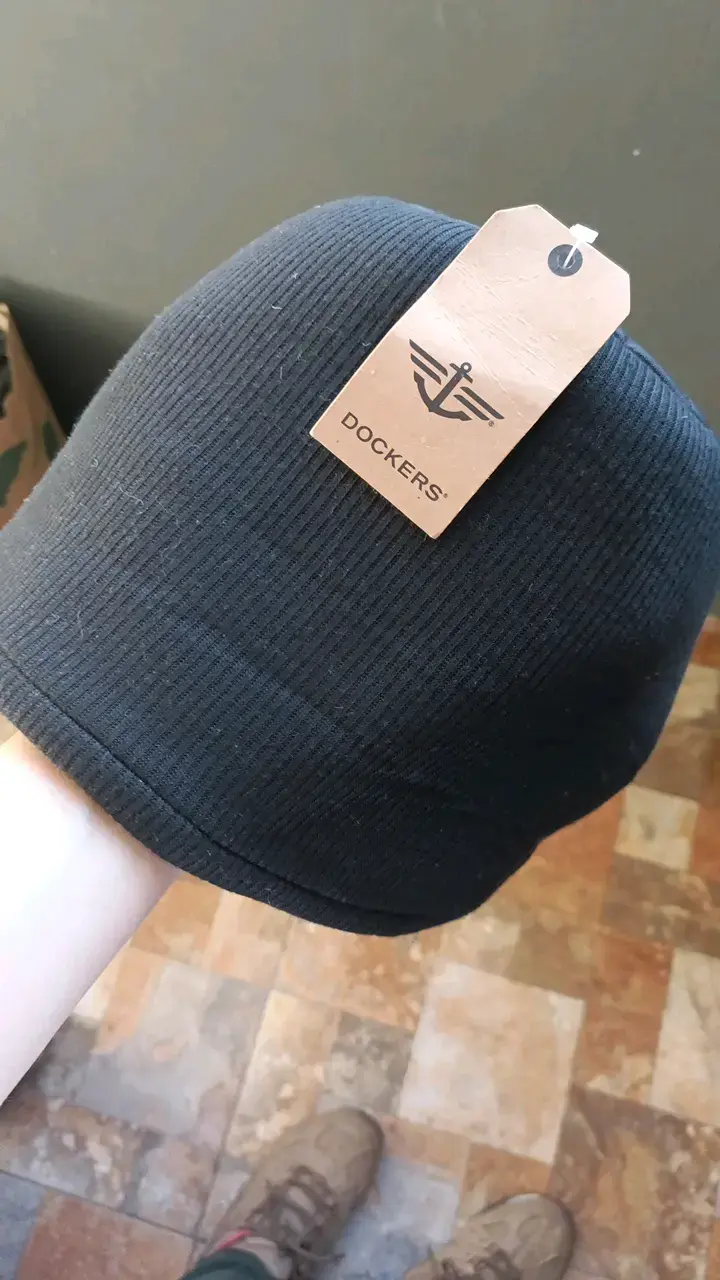 Gorro de invierno acolchado negro - 2