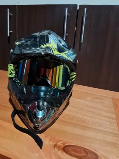 Casco motocross Rockstar con diseño gráfico - miniatura 3
