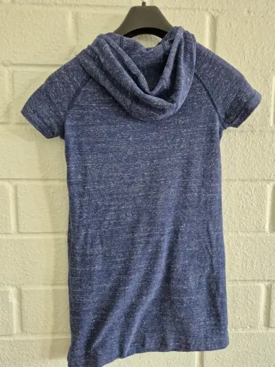 Vestido deportivo Nike azul con capucha - miniatura 2