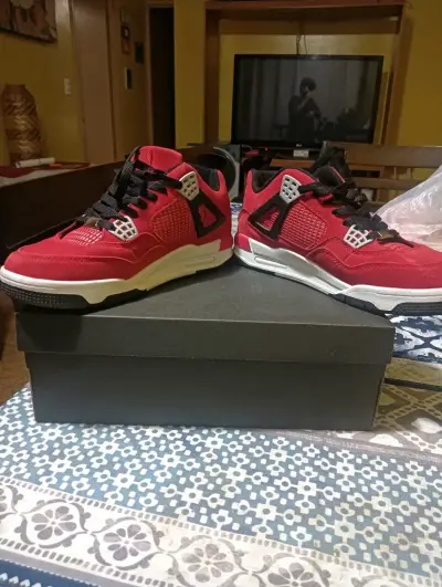Zapatillas deportivas rojas para hombre - miniatura 1