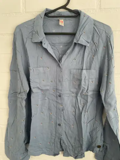 Camisa a rayas multicolor para mujer - miniatura 2