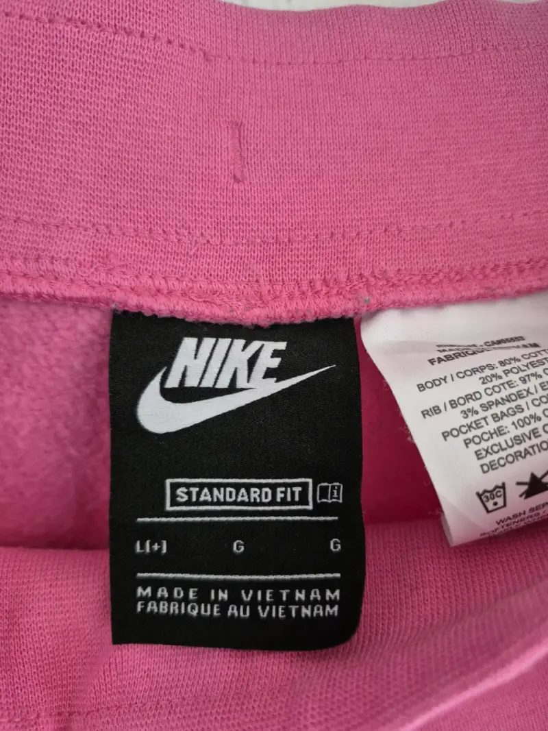 Pantalones deportivos Nike rosados para mujer - 2