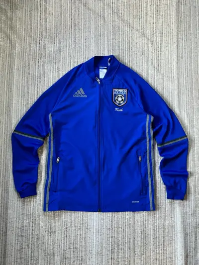 Chaqueta deportiva Adidas azul - miniatura 1