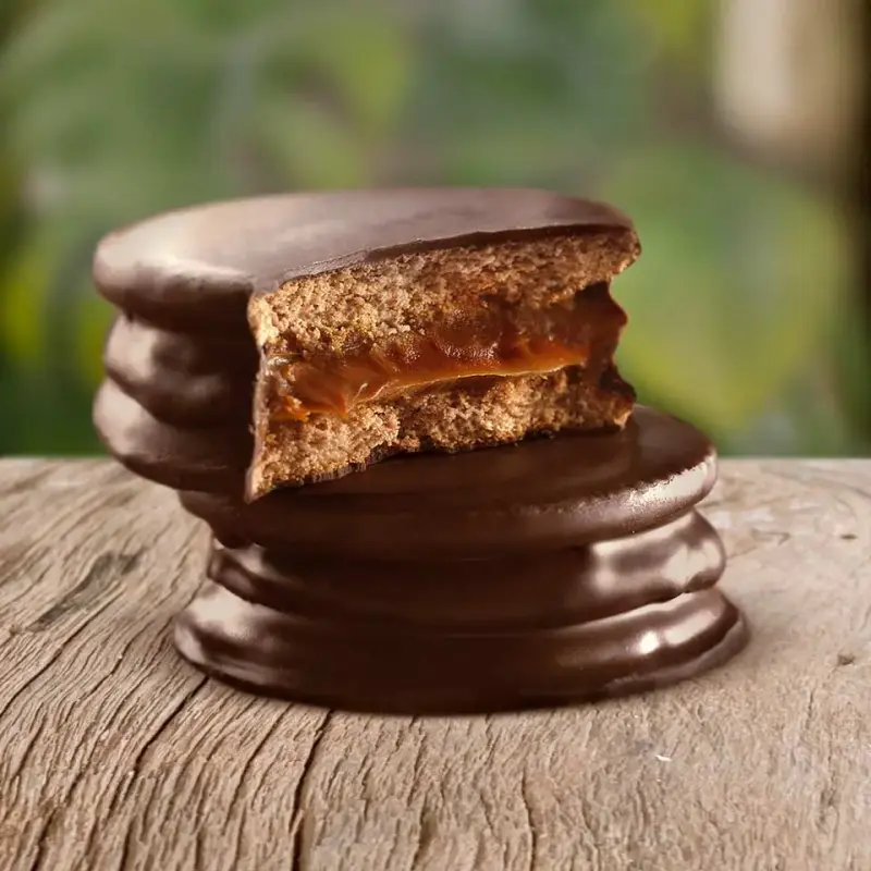 Alfajores tradicionales y mini donitas - 1
