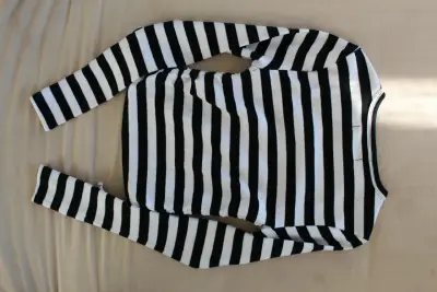 Polera de rayas blanco y negro Opposite - miniatura 2