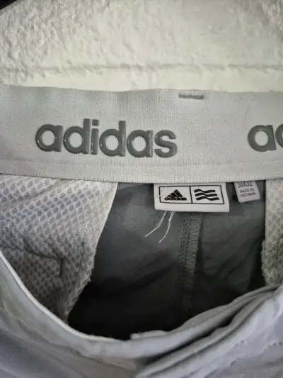 Pantalones grises Adidas para hombre 2XL - miniatura 2