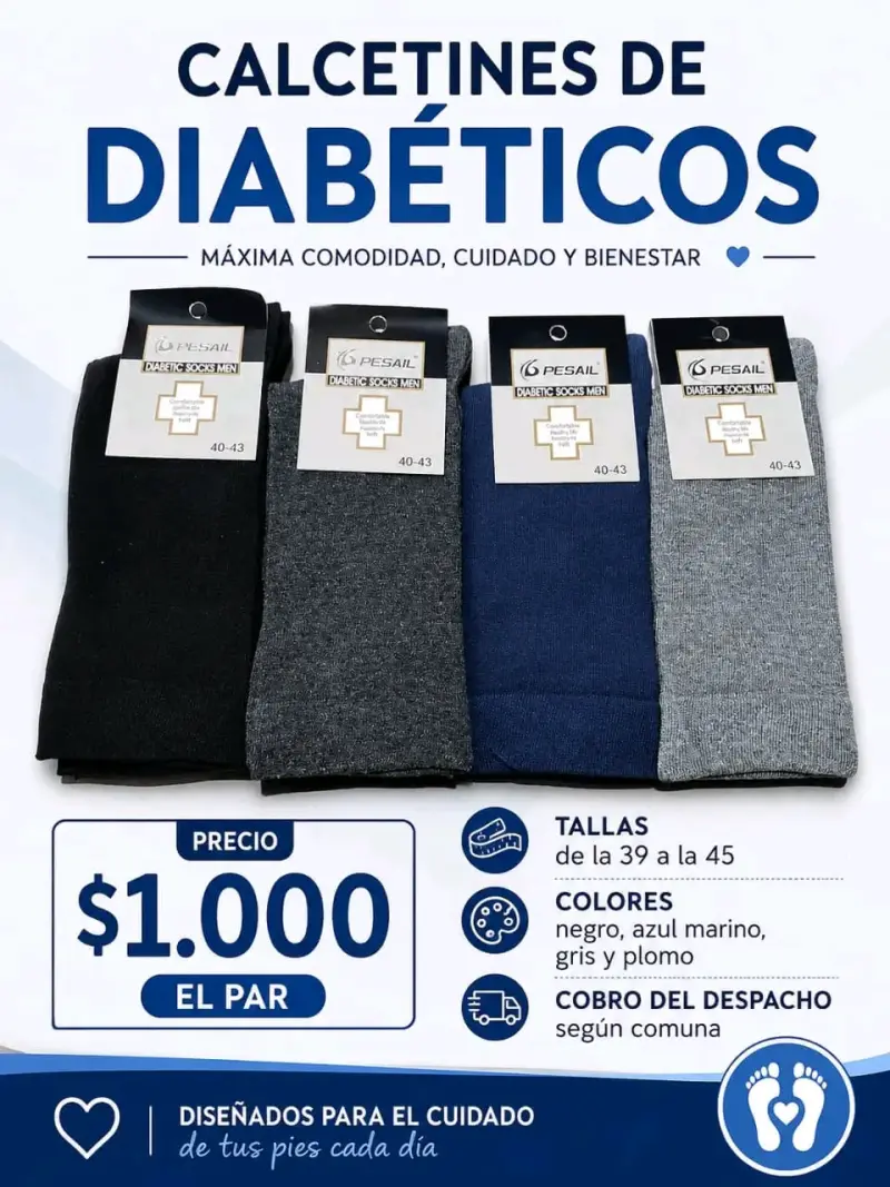 Calcetines para diabéticos