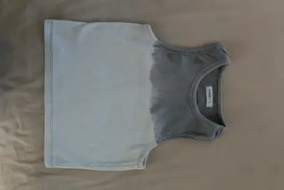 Polera sin mangas gris degradado Aussie - miniatura 1