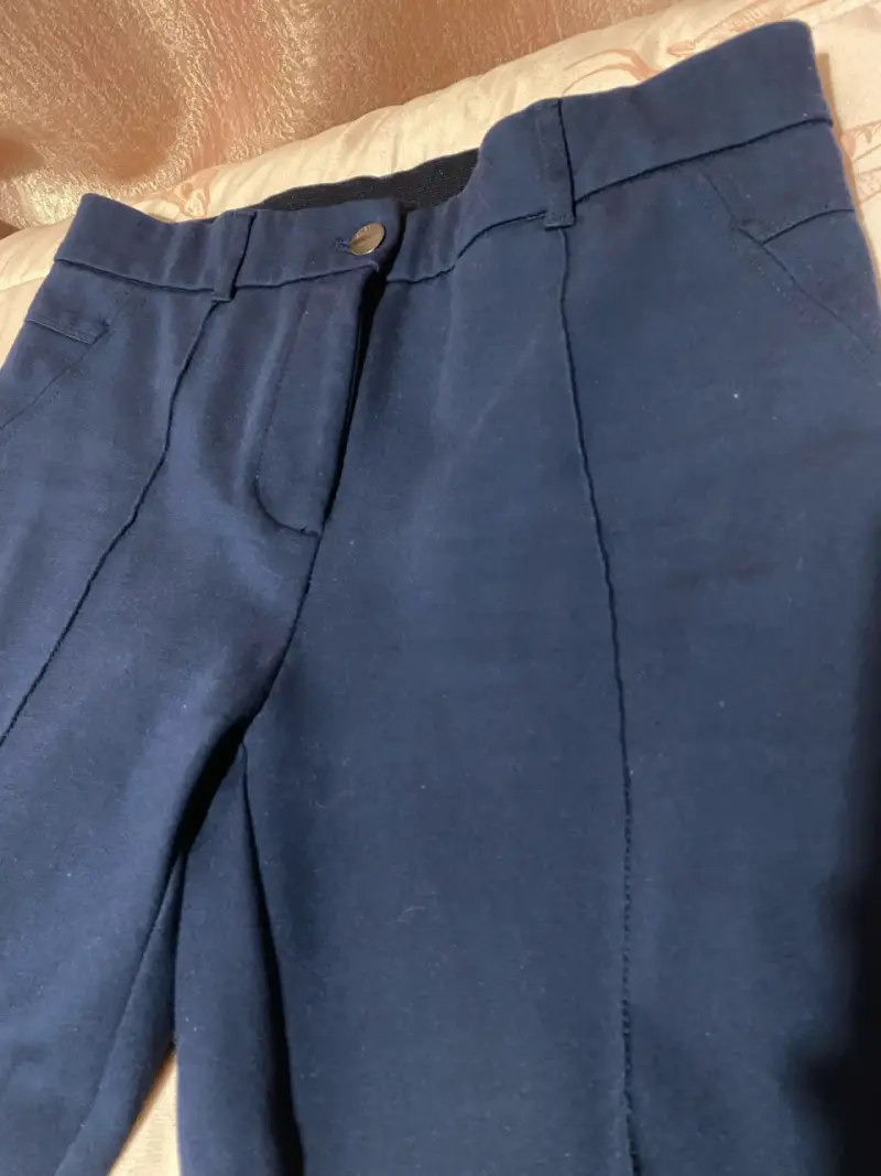 Pantalones de vestir azul marino para mujer - 6