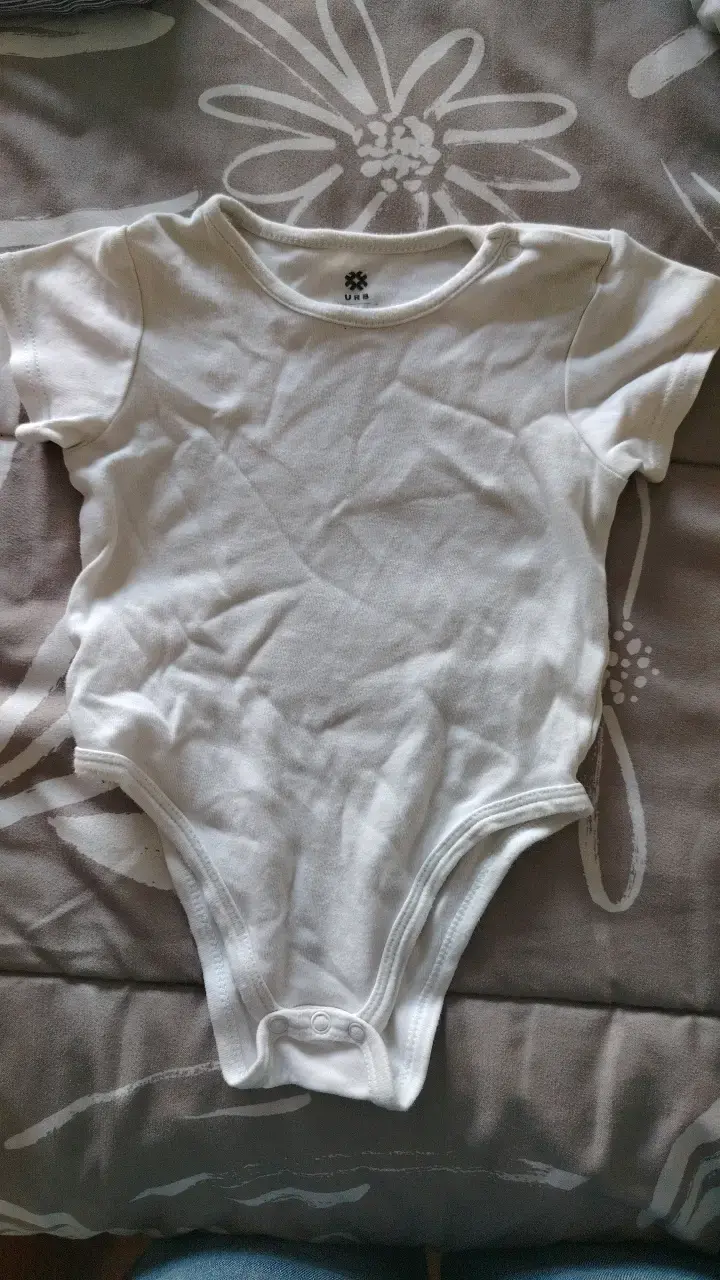 Body blanco para bebé URB