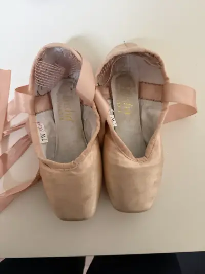 Zapatillas de ballet Punta Sansha color rosa - miniatura 1