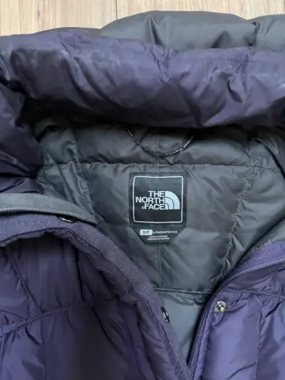 Parka larga The North Face morada - miniatura 2