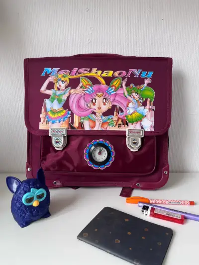 Mochila escolar Meishao Nu con diseño anime - miniatura 1