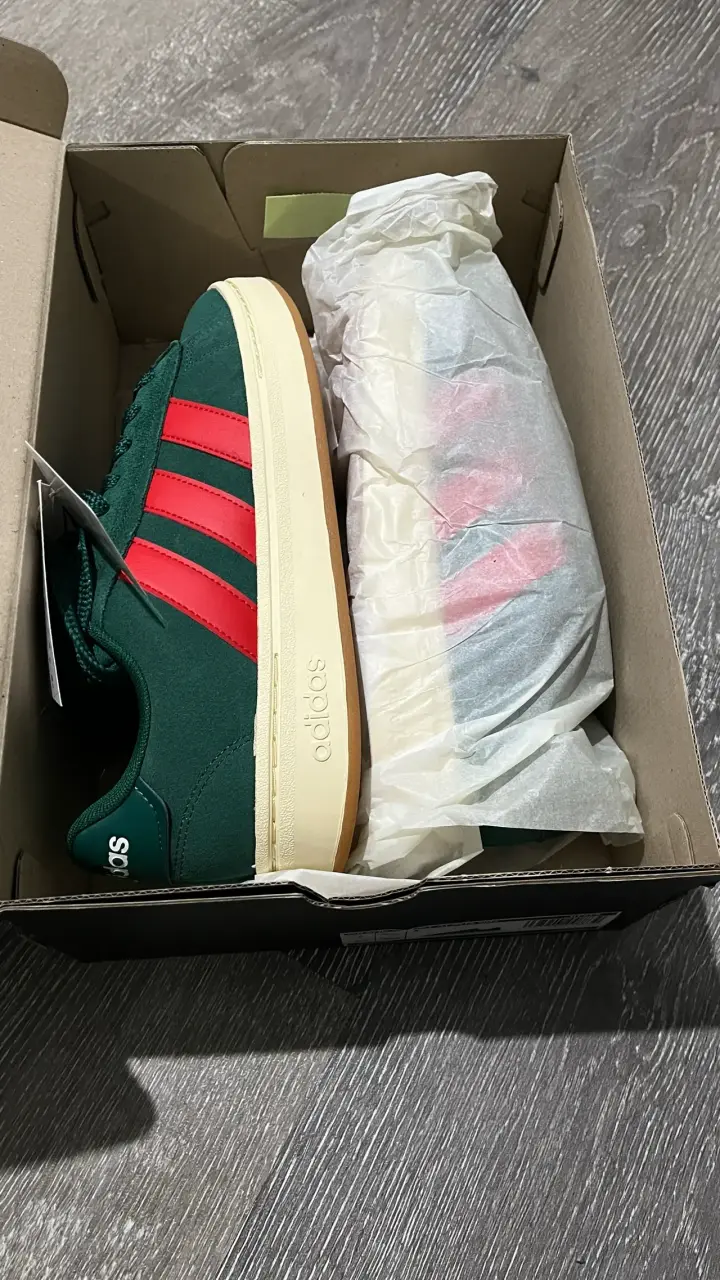 Zapatillas Adidas Grand Court Alpha verdes - 3