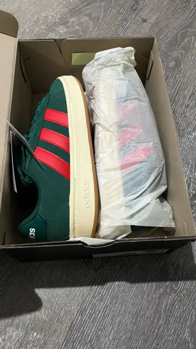 Zapatillas Adidas Grand Court Alpha verdes - miniatura 3