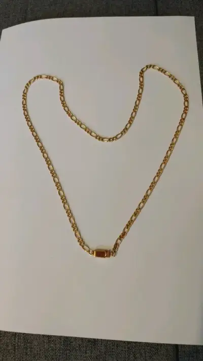 Cadena de oro estilo eslabón clásico - miniatura 1