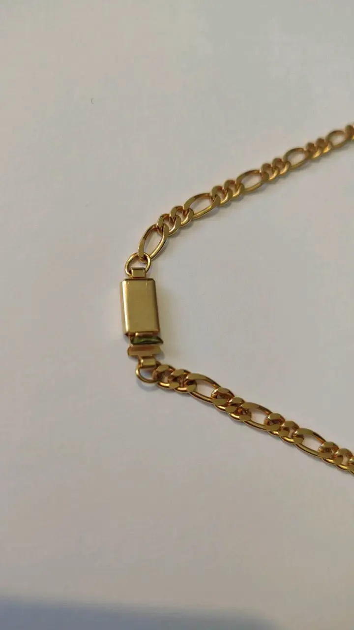 Cadena de oro estilo eslabón clásico - 2