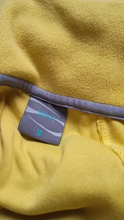 Chaqueta polar amarilla para mujer - miniatura 2