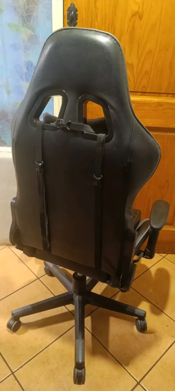 Silla gamer Nuvem ergonómica negra - 2