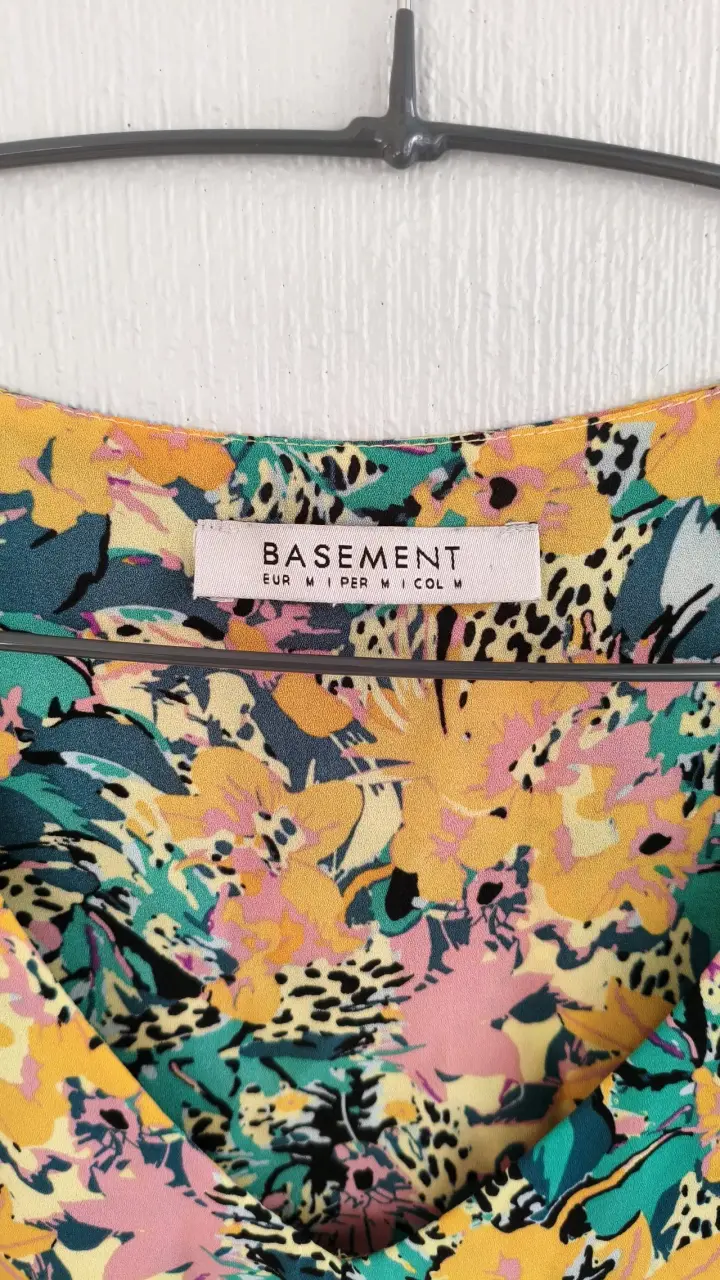 Blusa sin mangas estampada Basement - 2