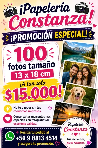 Impresión de 100 fotos tamaño 10x15 cm - miniatura 2