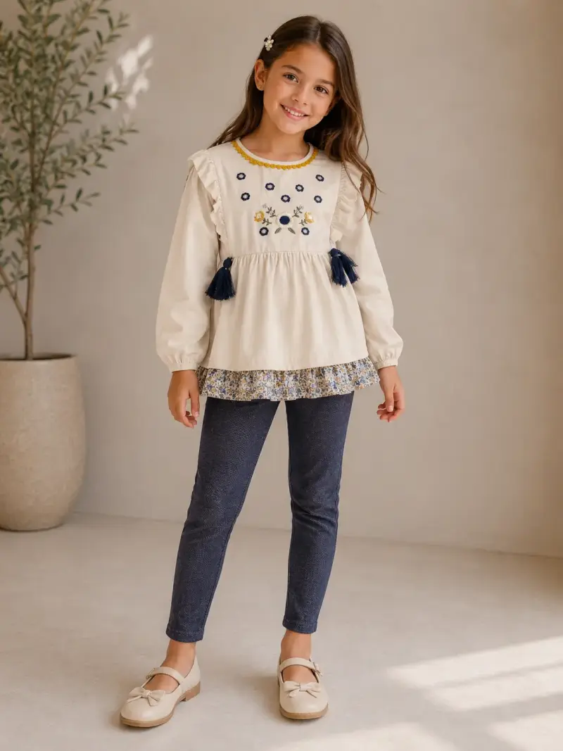 Conjunto infantil limonada - 1