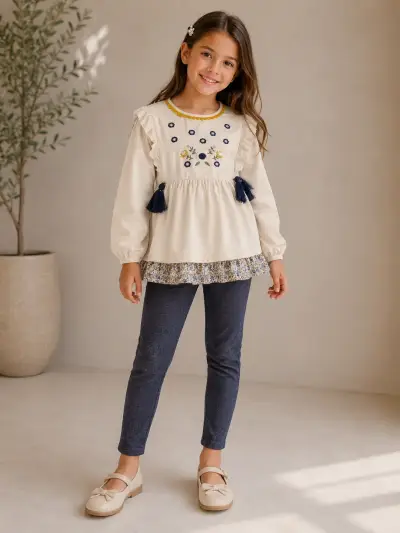 Conjunto infantil limonada - miniatura 1