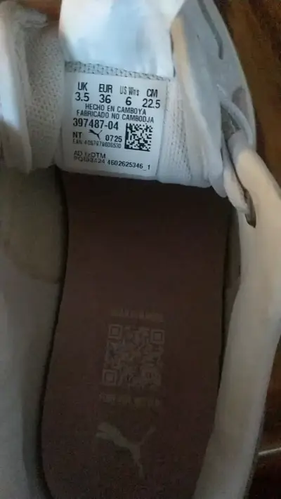 Zapatillas deportivas blancas Puma - miniatura 5