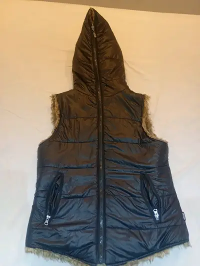 Chaqueta sin Manga reversible impecable - miniatura 3