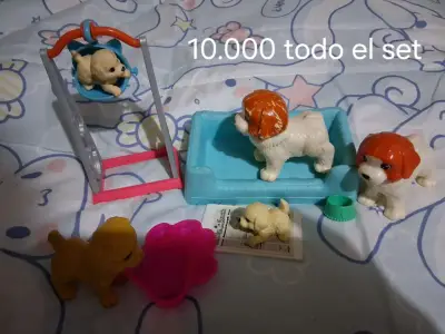 Barbie, set de perritos, bicicleta, set de ambulan - miniatura 1