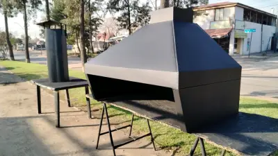 Campana extractora para quincho - miniatura 1