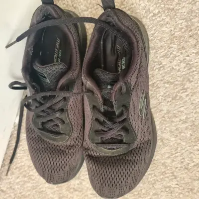 Zapatillas deportivas Skechers negras - miniatura 1