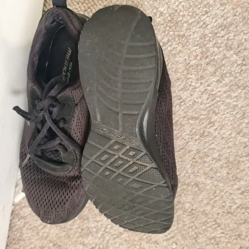 Zapatillas deportivas Skechers negras - 2