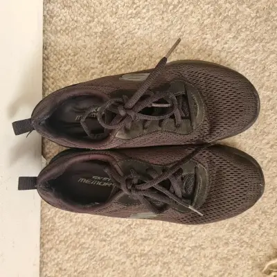 Zapatillas deportivas Skechers negras - miniatura 3