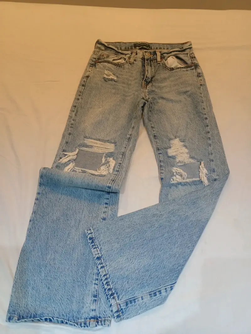 Jeans  mezclilla azul claro aeropostal - 2