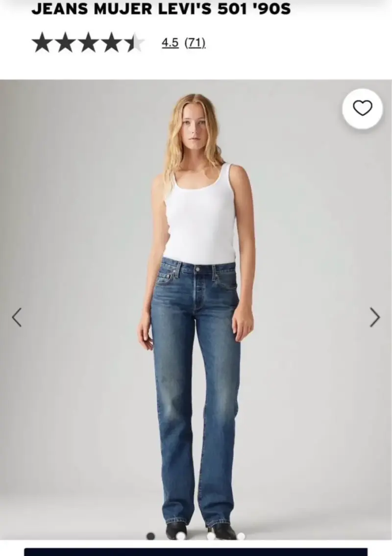 Levis 501 90’s - 4