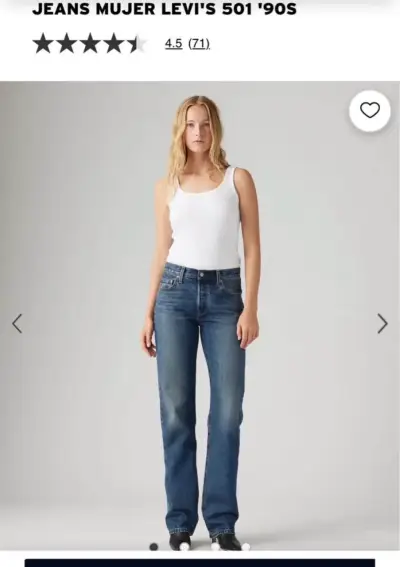 Levis 501 90’s - miniatura 4