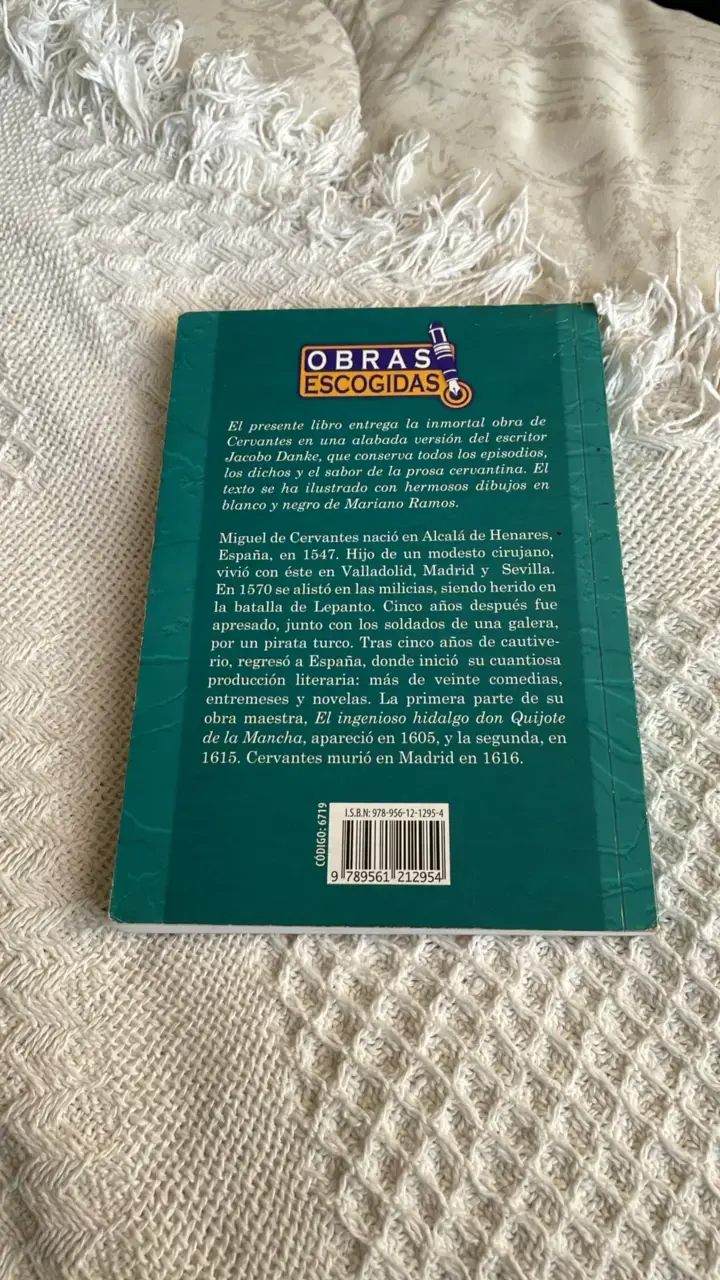 Libro Don Quijote de la Mancha Zig-Zag - 2