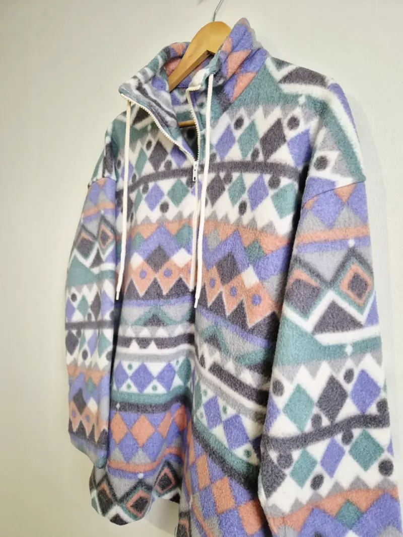Polar estampado geométrico multicolor - 2